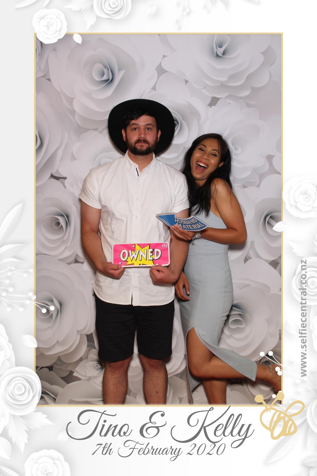 The Gascoigne-Honey Wedding | View more photos from the event at gallery.photobooth.co.nz/u/SelfieCentral/The-Gascoigne-Honey-Wedding